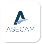 Logotipo de Asecam de BarmetMedia.