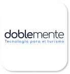 Logotipo de Doblemente de BarmetMedia.