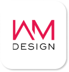 Logotipo de Iam design de BarmetMedia.