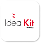 Logotipo de Idealkit de BarmetMedia.