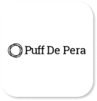 Logotipo de Puff de pera de BarmetMedia.