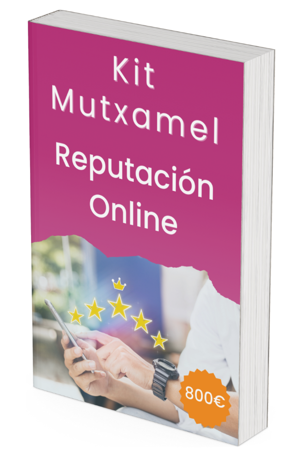 Libro de reputación online de BarmetMedia en kit Mutxamel.