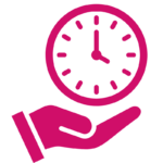 Icono de ahorra tiempo de BarmetMedia.