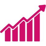 Impulsamos tu crecimiento icono rosa de BarmetMedia.