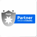 Logotipo de Partners de Clientify Plata