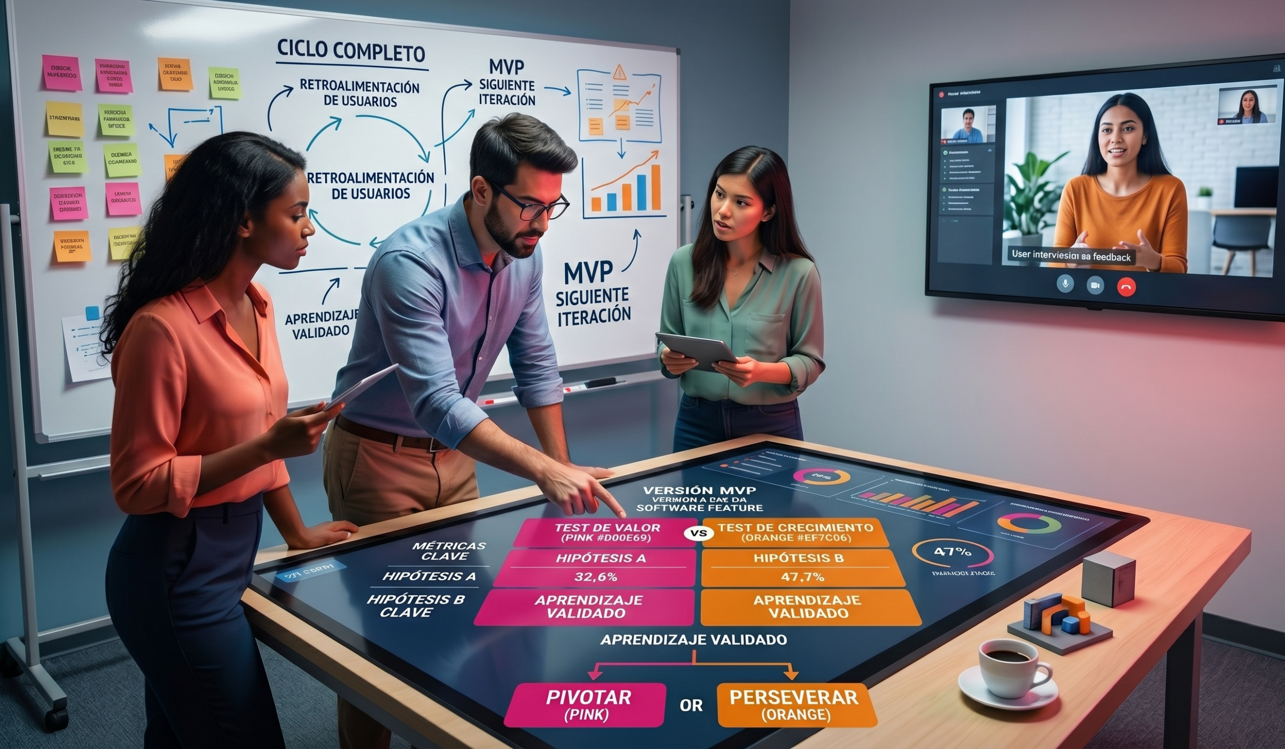 aplicar el metodo lean start up