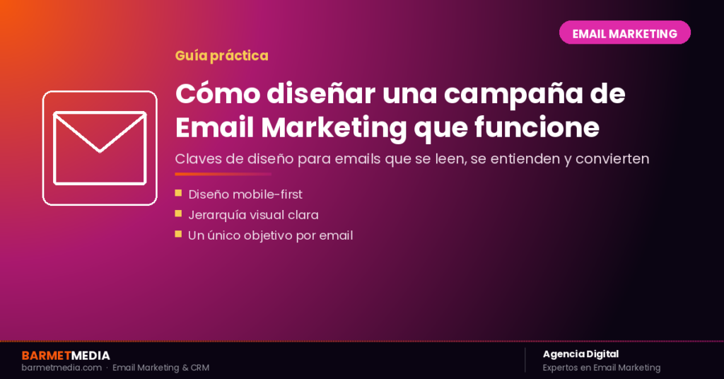 Imagen destacada Como diseñar una campaña de Email Marketing BarmetMedia